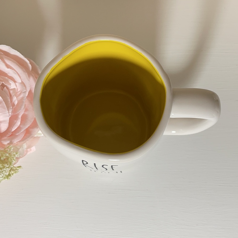NWT Rae Dunn RISE & SHINE Mug - Picture 2 of 4